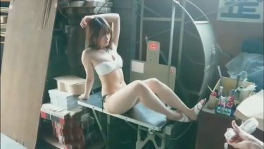 【石田桃香】－カップ2　BRODY BEAST メイキング動画！水着姿を披露！