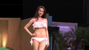 【海老沼さくら】－カップ　2016年東レキャンペーンガール！動画！水着姿を披露！