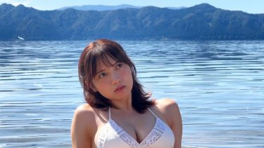 【桃月なしこ】Fカップ72　ヤングガンガン！10月18日発売！グラビア撮影裏側動画！in秋田＆岩手！水着姿、眼鏡姿等を披露！