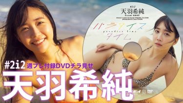【天羽希純】Gカップ11　週刊プレイボーイ！12月2日発売！付録DVDダイジェストグラビア動画！in沖縄・宮古島！水着姿を披露！